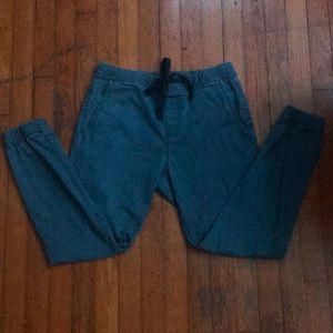 Grey drawstring Levi joggers